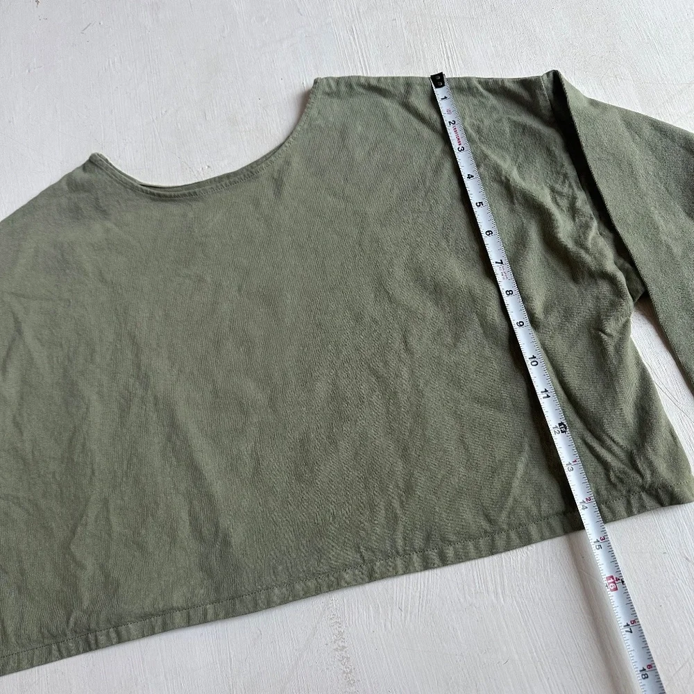 Jesse Kamm Baja Top in Shrub Green